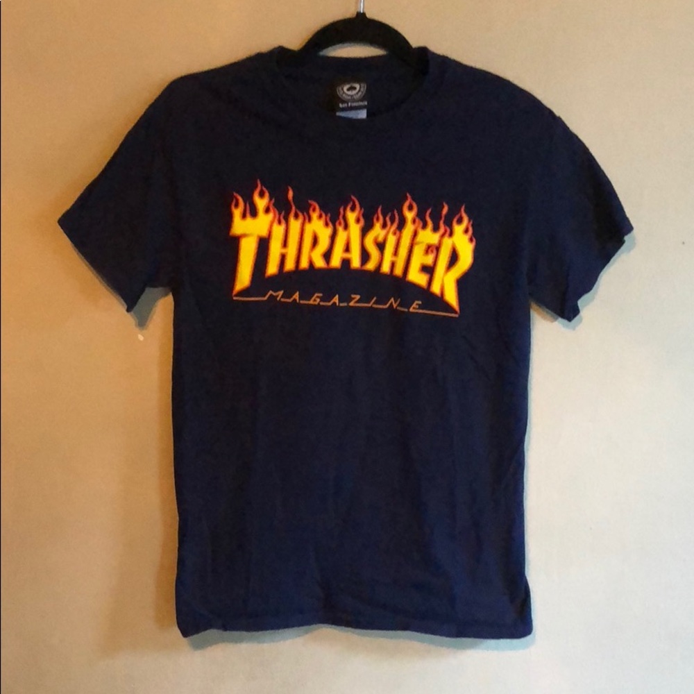 Thrasher t shirt.